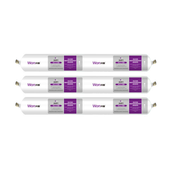 Alcohol Neutral Silicone Weather Resistant Adhesive Won 6601